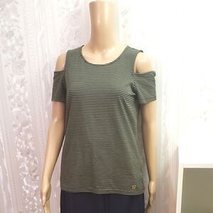 Michael Kors Cold Shoulders Top